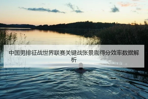中国男排征战世界联赛关键战张景胤得分效率数据解析